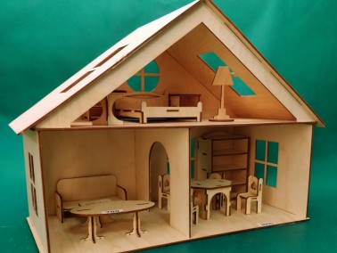 Кукольный домик из фанеры